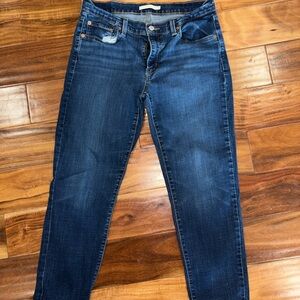 Levi's Women's Indigo Skinny Jeans W30 L27